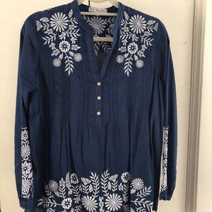 Johnny Was 3J Workshop bohemian blouse - XS